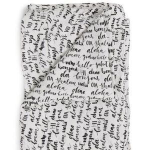 Hello Swaddle 1 pack - soft muslin, bamboo/cotton blend. Great for swaddling, nu